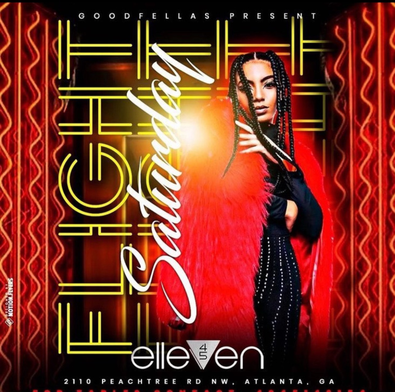 Saturday Day Party Single Elleven45 Lounge